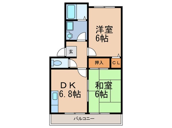 ﾛｲﾔﾙｺ-ﾄ六甲の物件間取画像